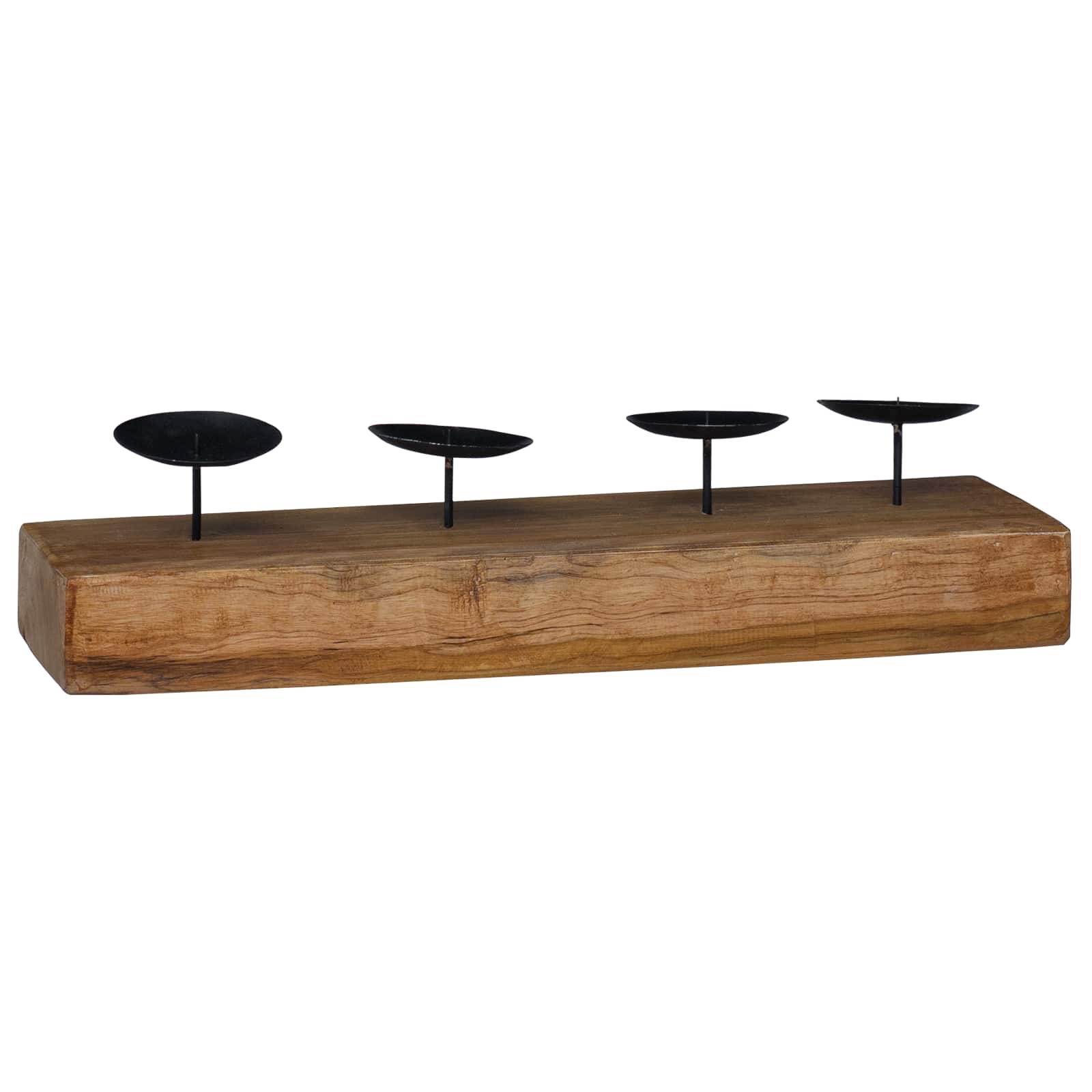 Ljushållare Naturfärg 50 X 15 X 10 Cm Massivt Teakträ