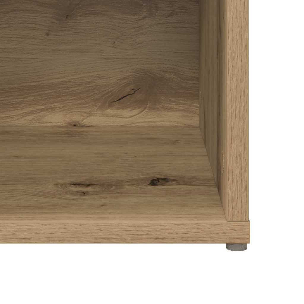 Tv-Bänkset 4 Pcs Artisan Ek Konstruerat Trä