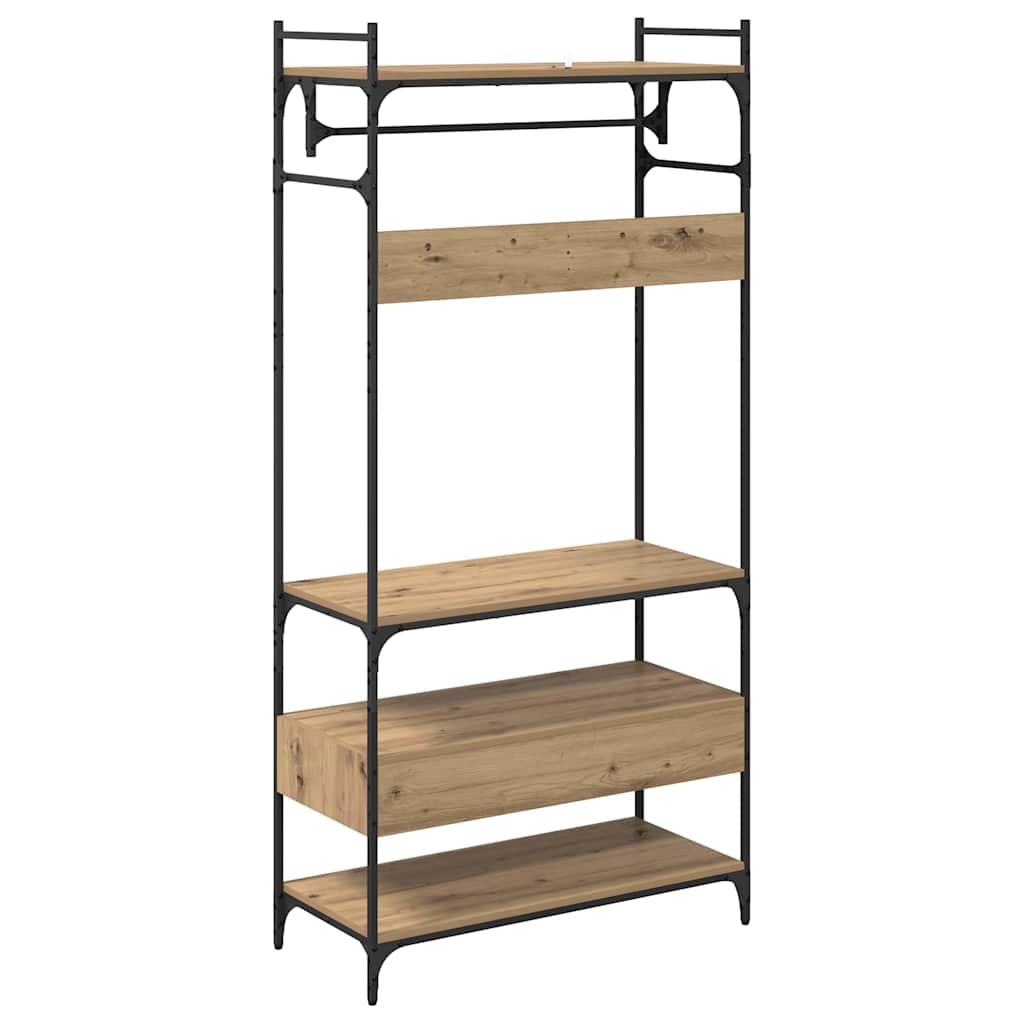 Garderob Artisan Ek 89 X 39 X 184.5 Cm Konstruerat Trä