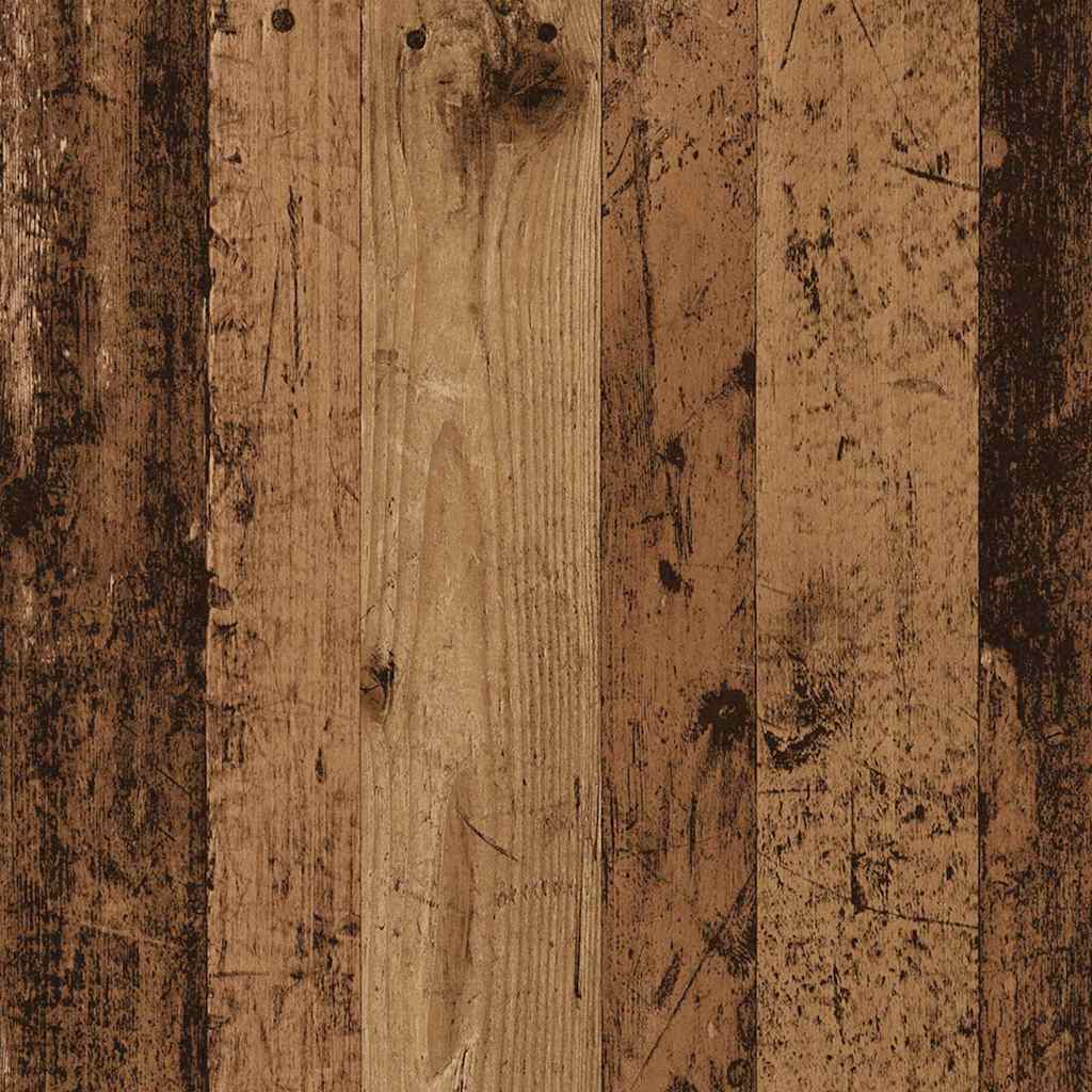 Bokskåp Gammalt Trä 80 X 33 X 70,5 Cm Konstruerat Trä Och Järn