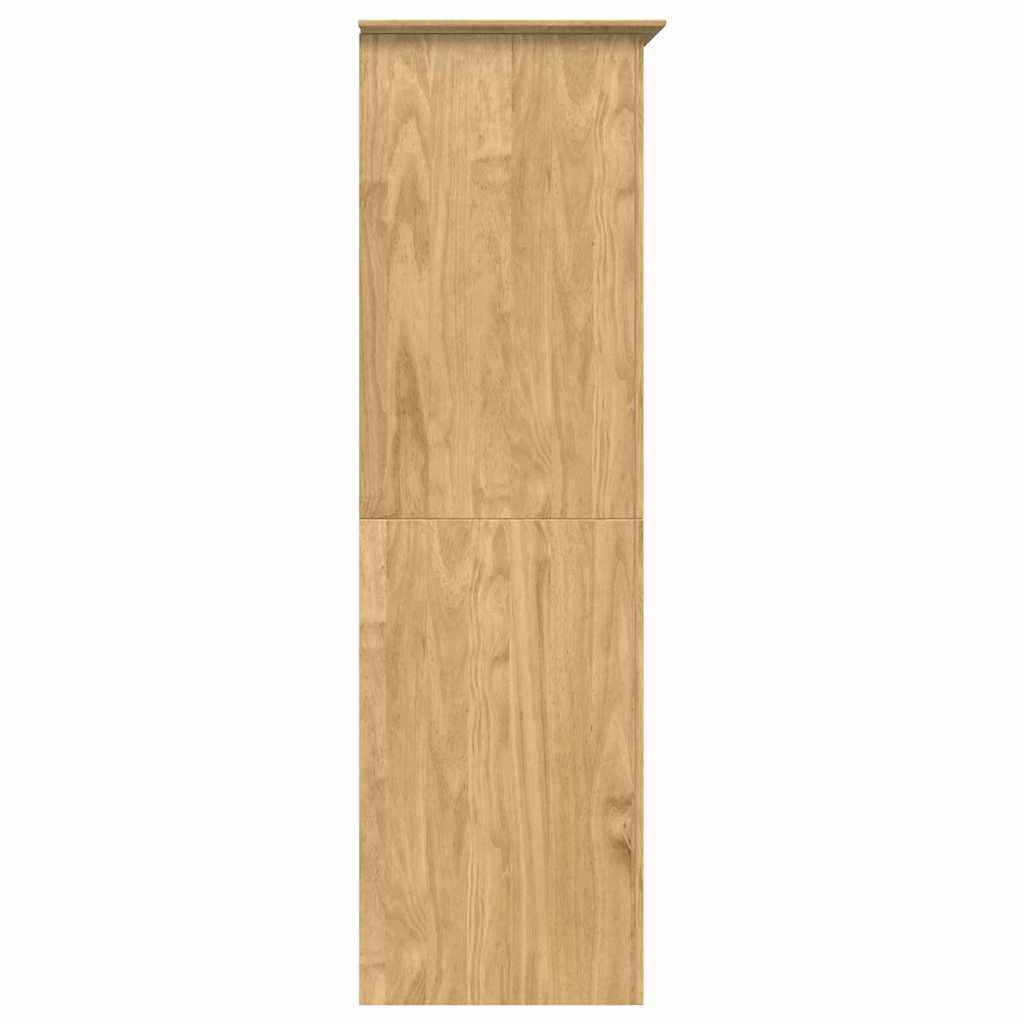 Garderob Bodo Honung Brun 53,5 X 99 X 173 Cm Konstruerat Trä