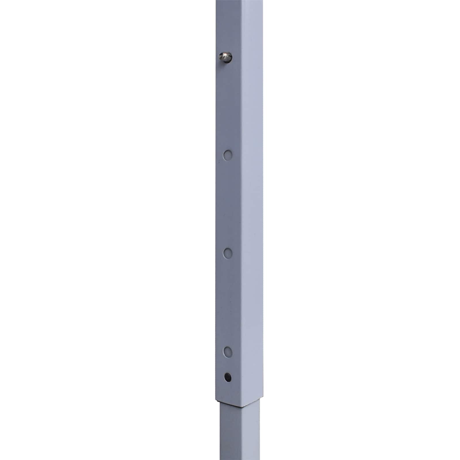Partytält Antracit 200 X 200 X 315 Cm Oxford Tyg