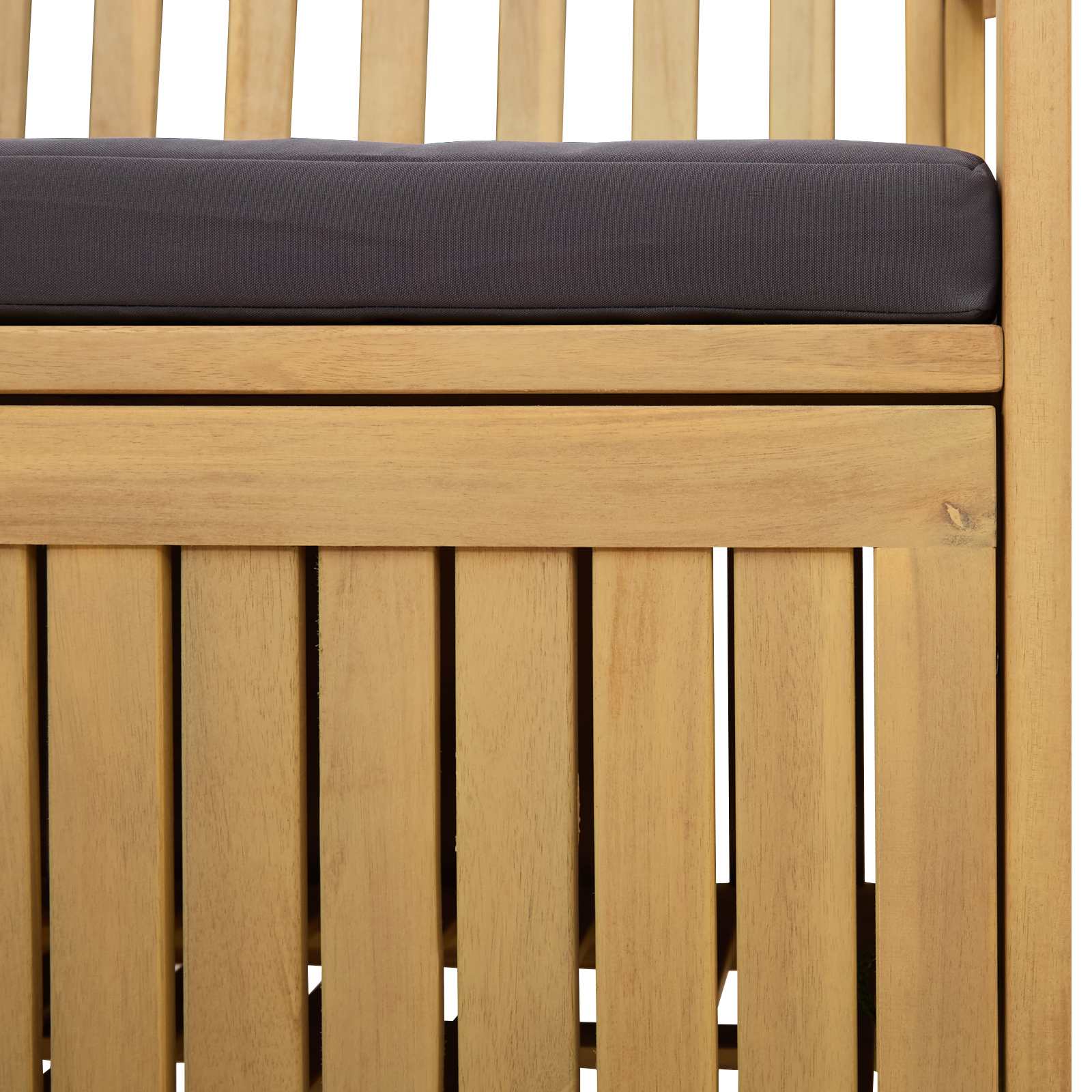 Förvaringsbänk 2 -Seater 148 X 63 X 84 Cm Rektangulär