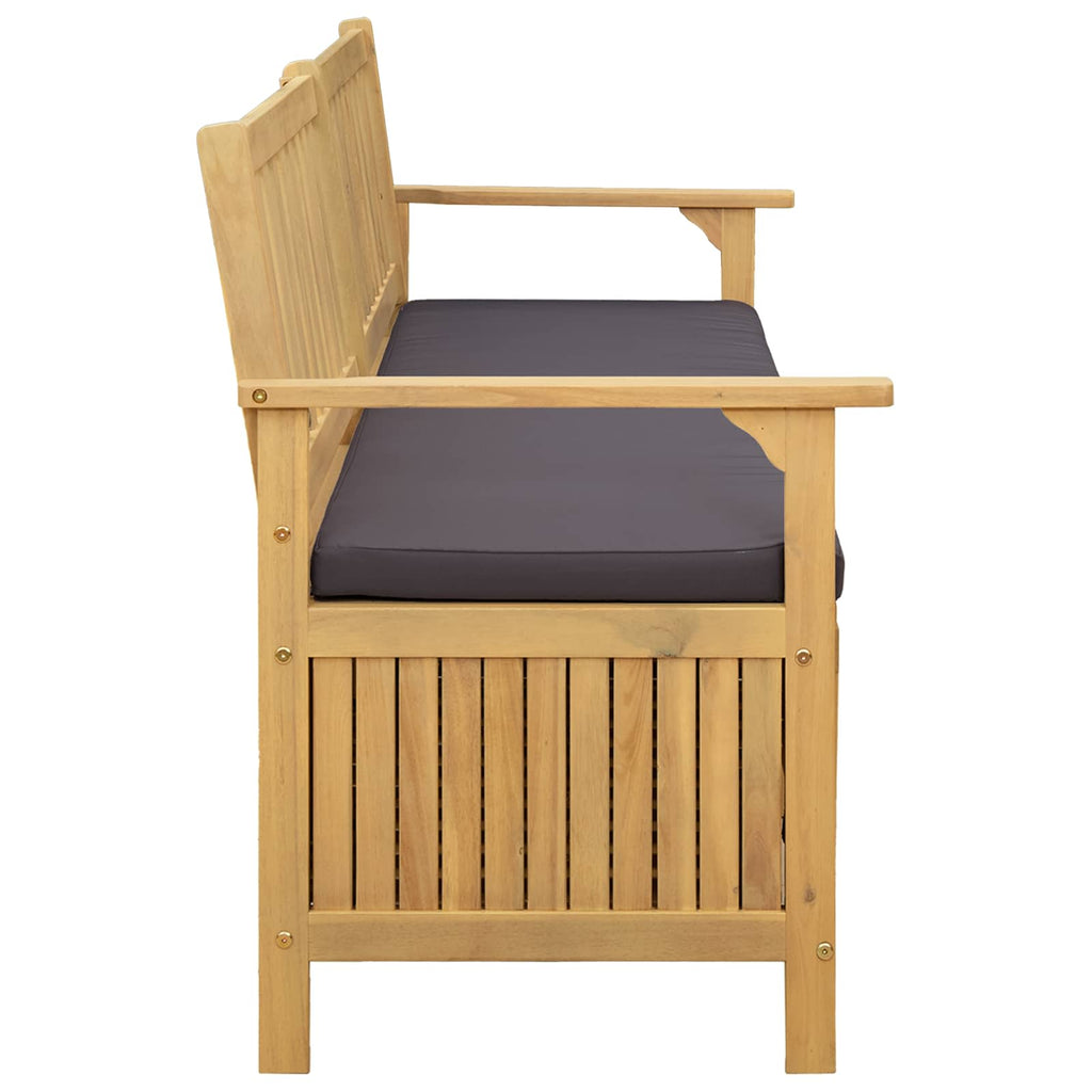 Förvaringsbänk 2 -Seater 148 X 63 X 84 Cm Rektangulär