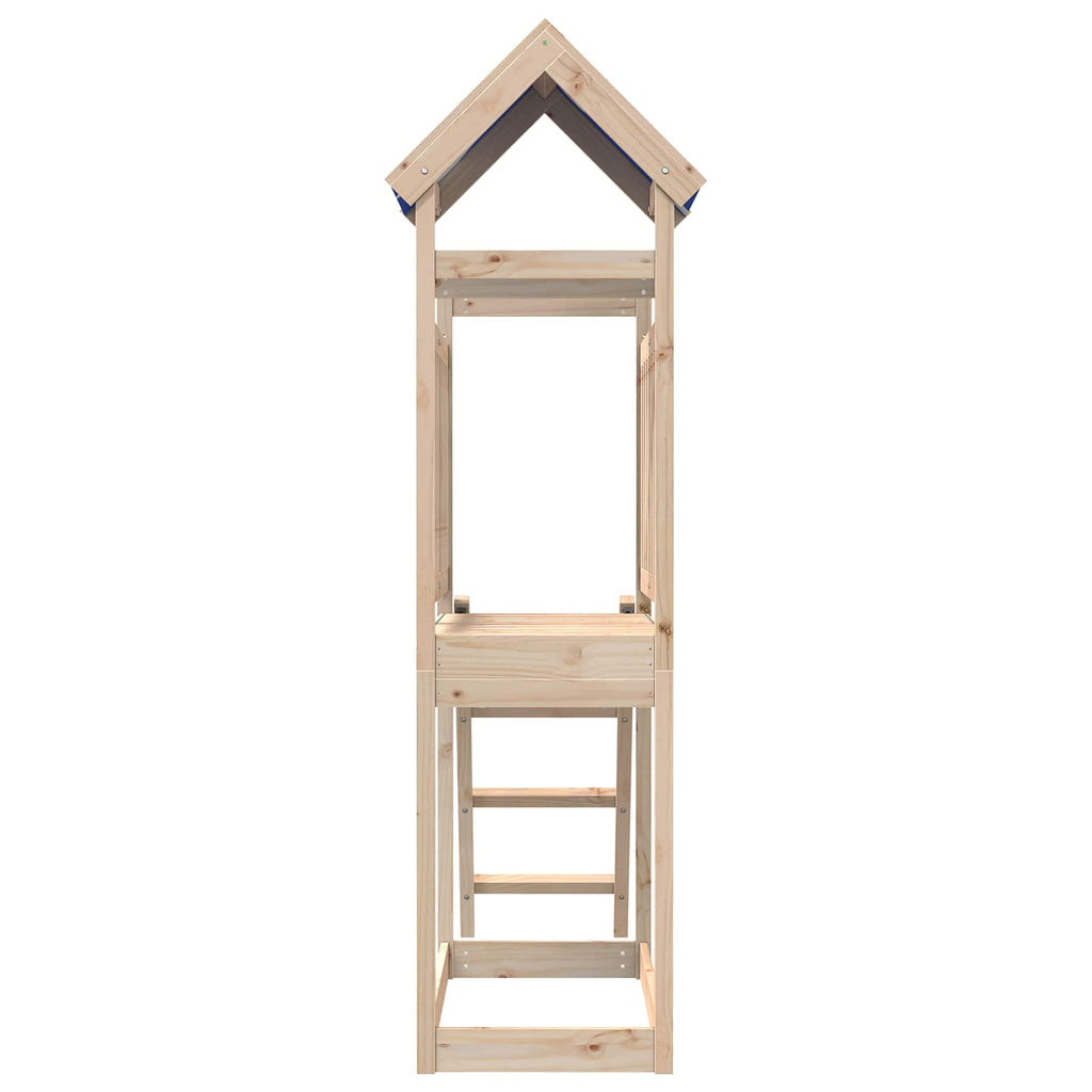 Lekstapel Brun 52,5 X 110,5 X 215 Cm Massiv Furu