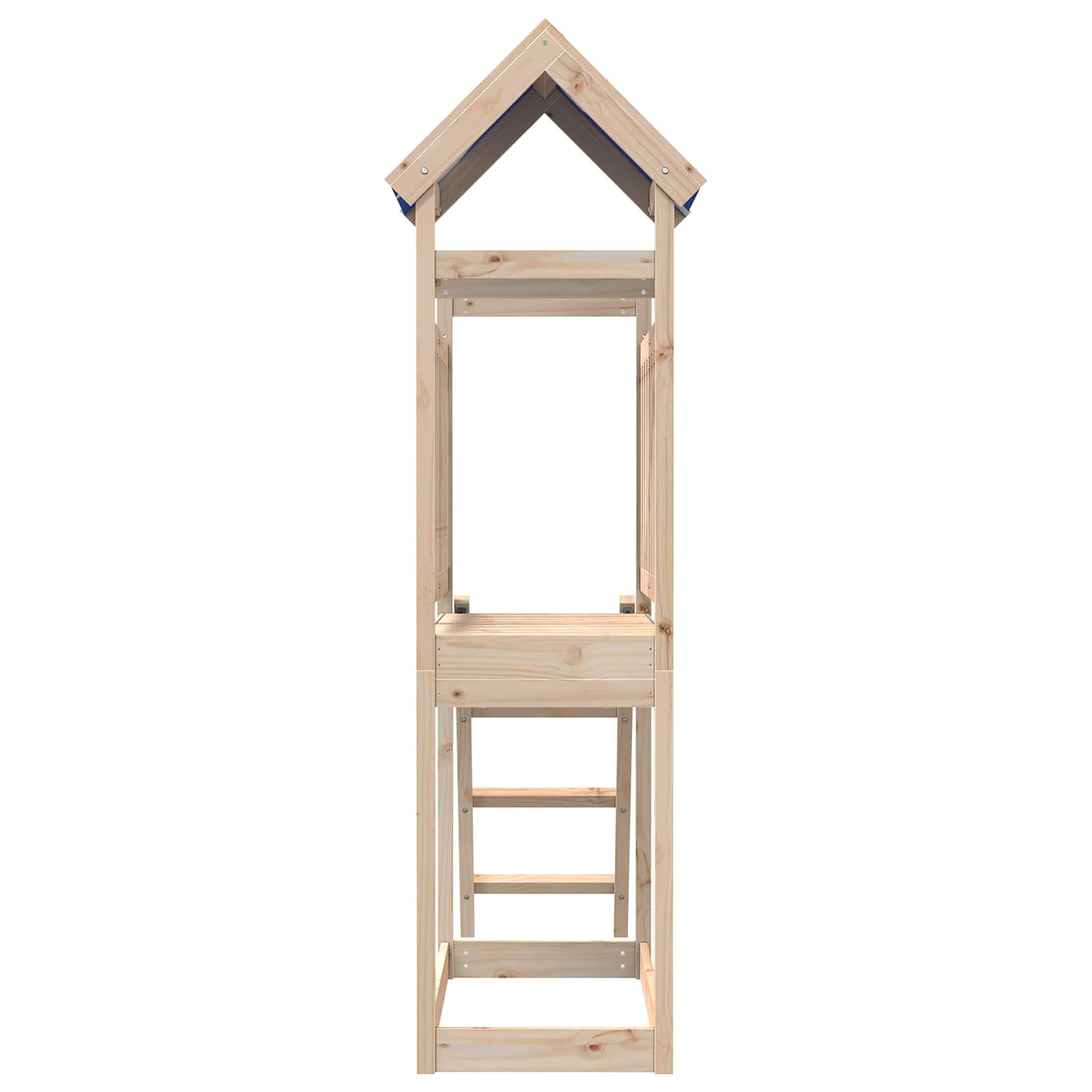 Lekstapel Brun 52,5 X 110,5 X 215 Cm Massiv Furu