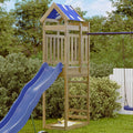 Lekstapel Brun 52.5 X 85 X 239 Cm Massiv Impregnerat Trä