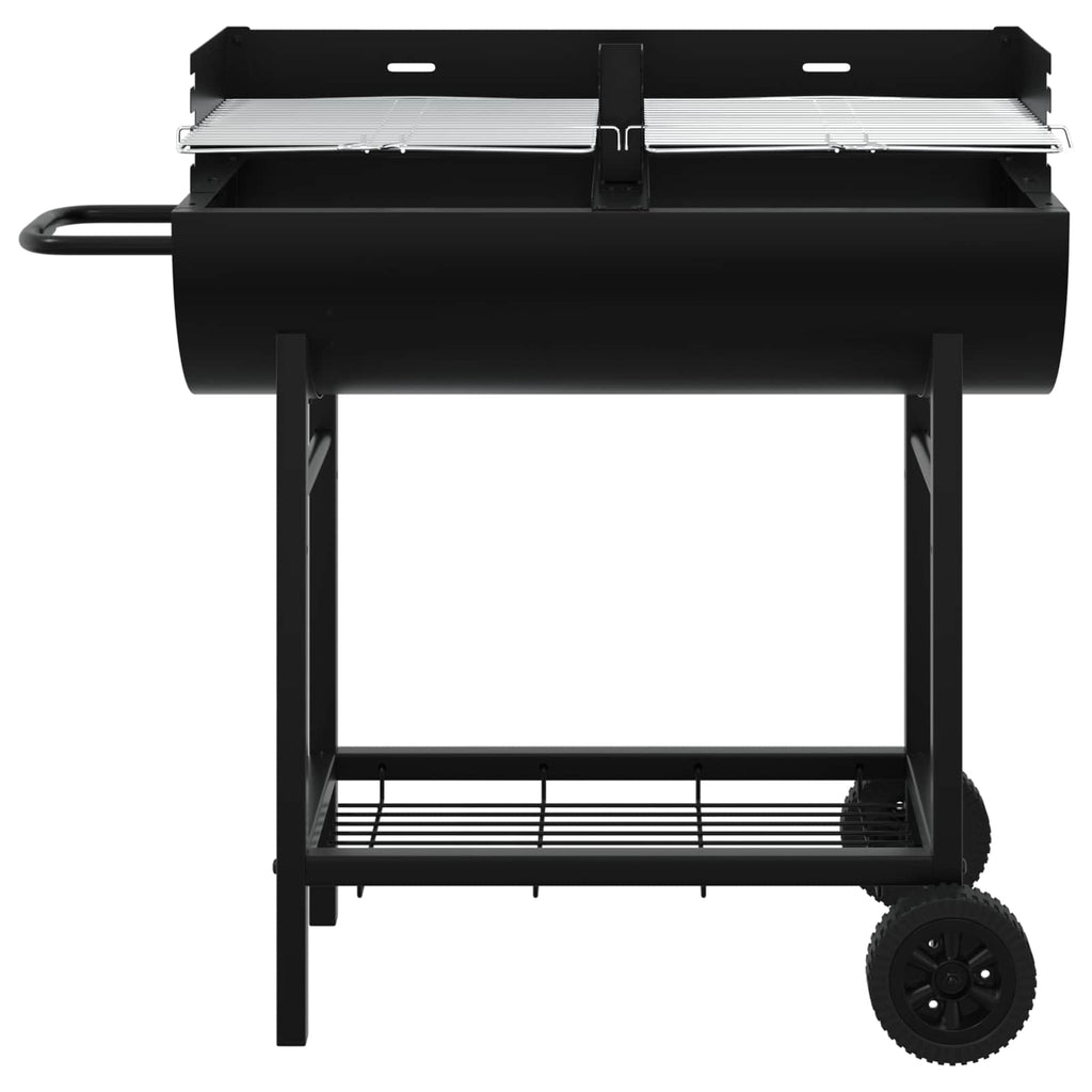 Kolgrill 96,5 X 42,5 X 88,5 Cm Svart