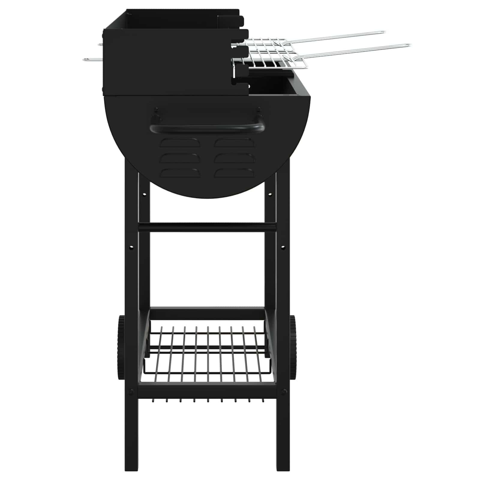 Kolgrill 96,5 X 42,5 X 88,5 Cm Svart