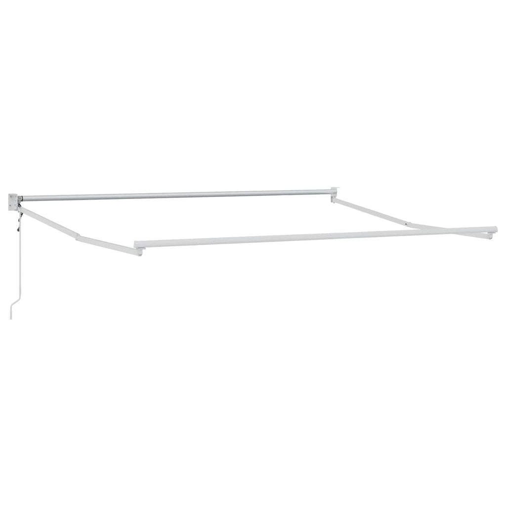Utdragbar Markis Taupe 4 X 2 M Polyester Och Metall