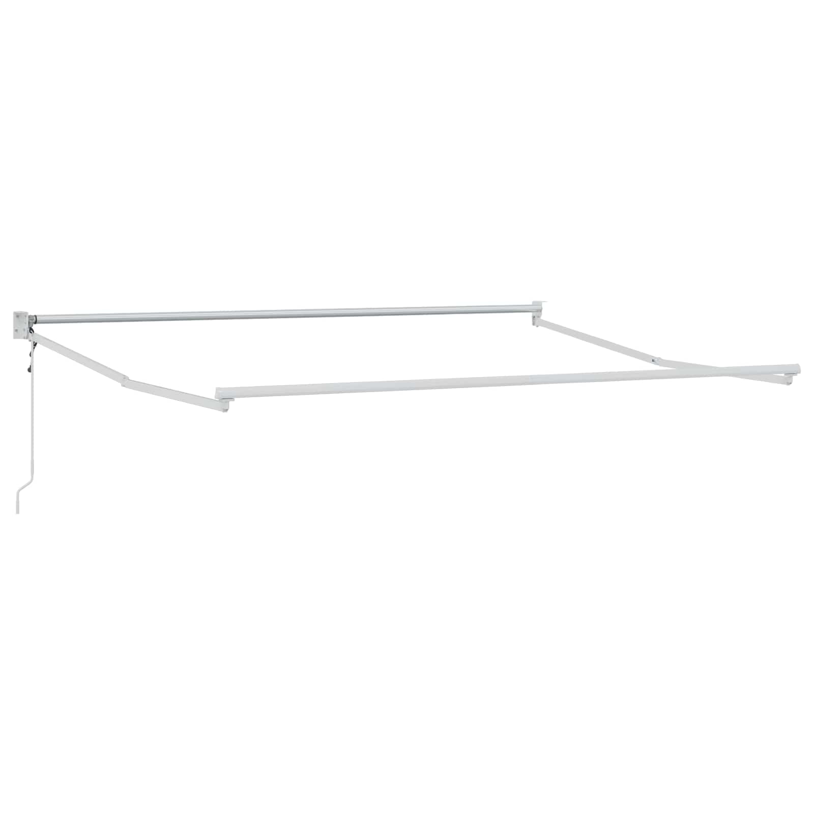 Utdragbar Markis Taupe 4 X 2 M Polyester Och Metall