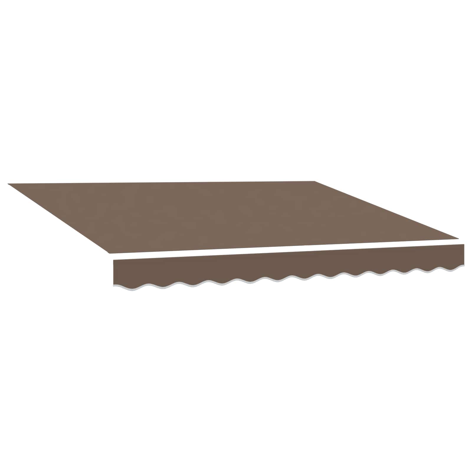 Markisväv Taupe 381 X 195 Cm Polyester