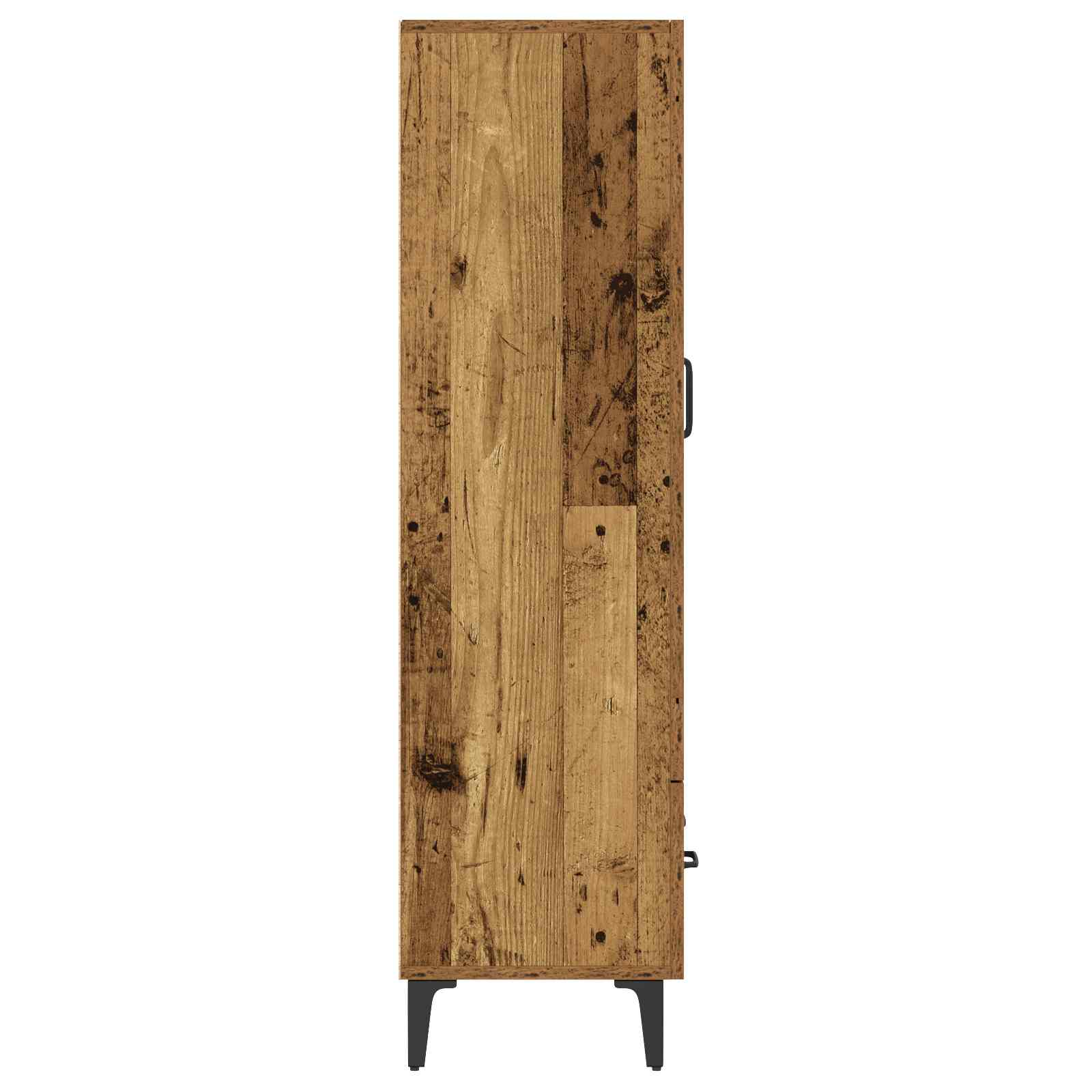 Skåp Gammalt Trä 70 X 31 X 115 Cm Konstruerat Trä