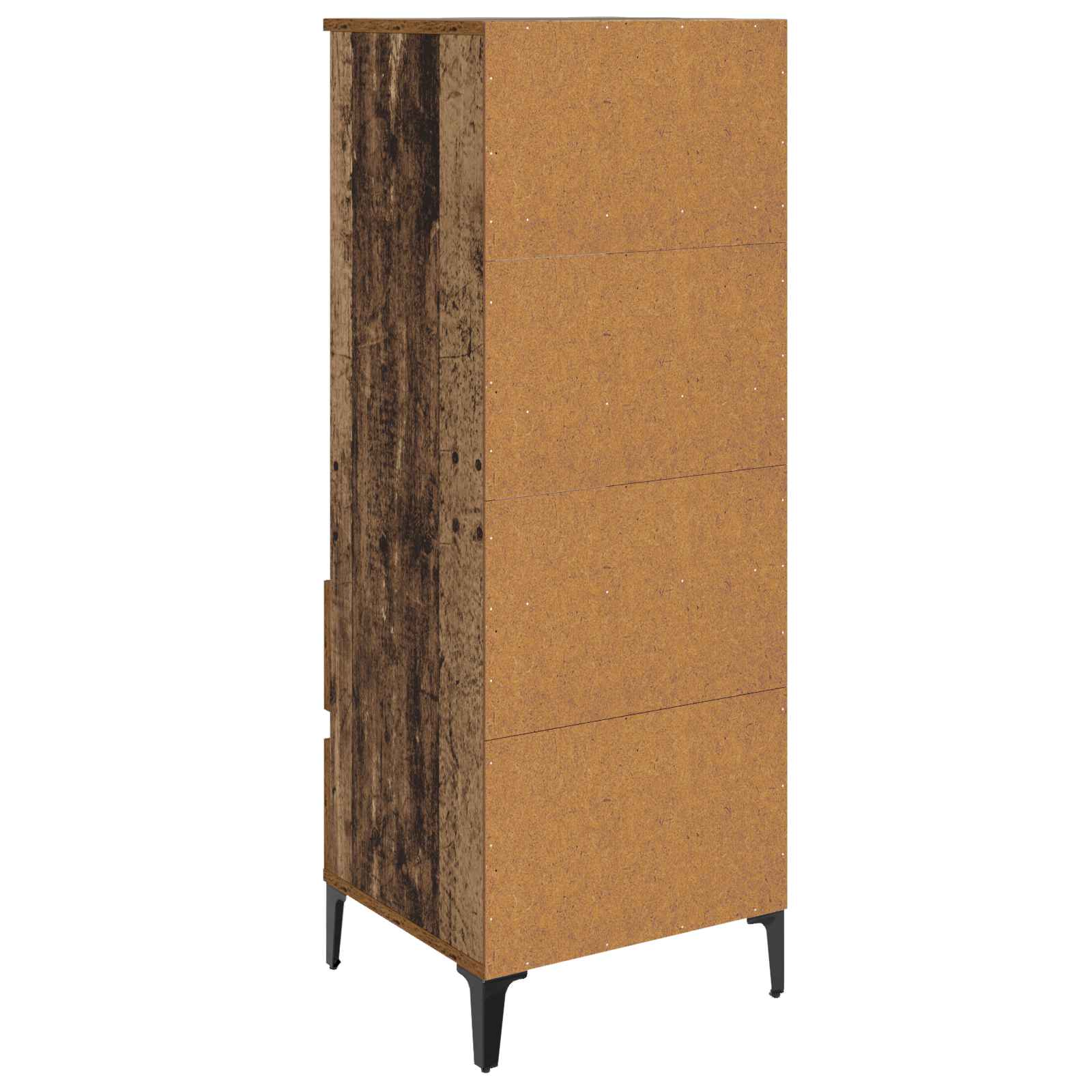 Skåp Gammalt Trä 40 X 36 X 110 Cm Konstruerat Trä