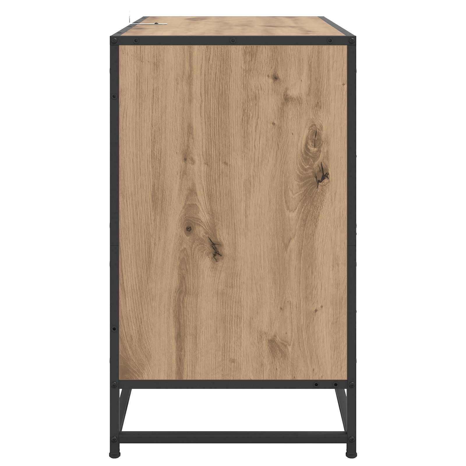 Lådans Skåp 3-Låda Artisan-Ek 70 X 41 X 70 Cm Konstruerat Trä