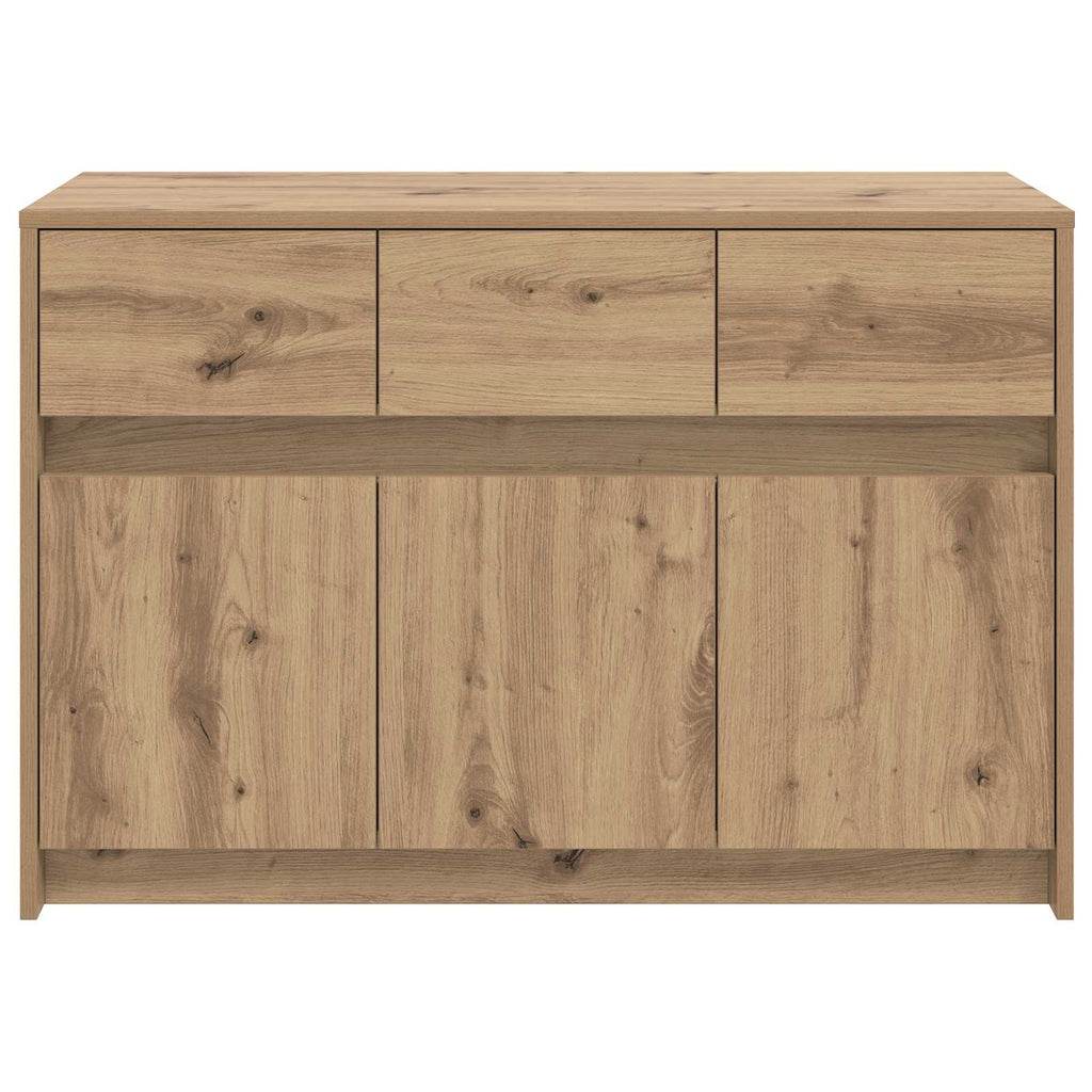 Tv-Skåp 91 X 34 X 61 Cm Artisan-Ek Konstruerat Trä
