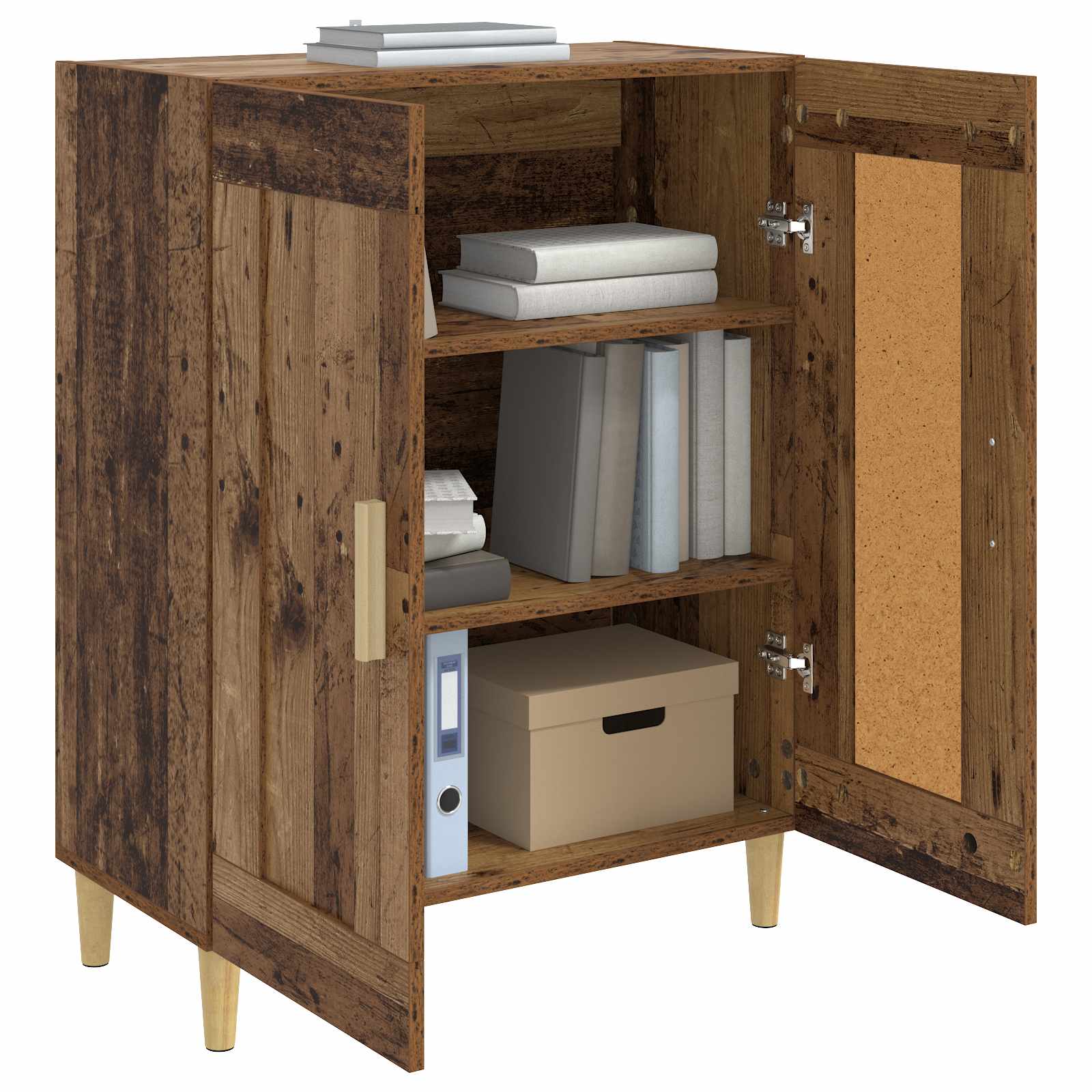 Sideboard Gammalt Trä 69,5 X 34 X 90 Cm Konstruerat Trä