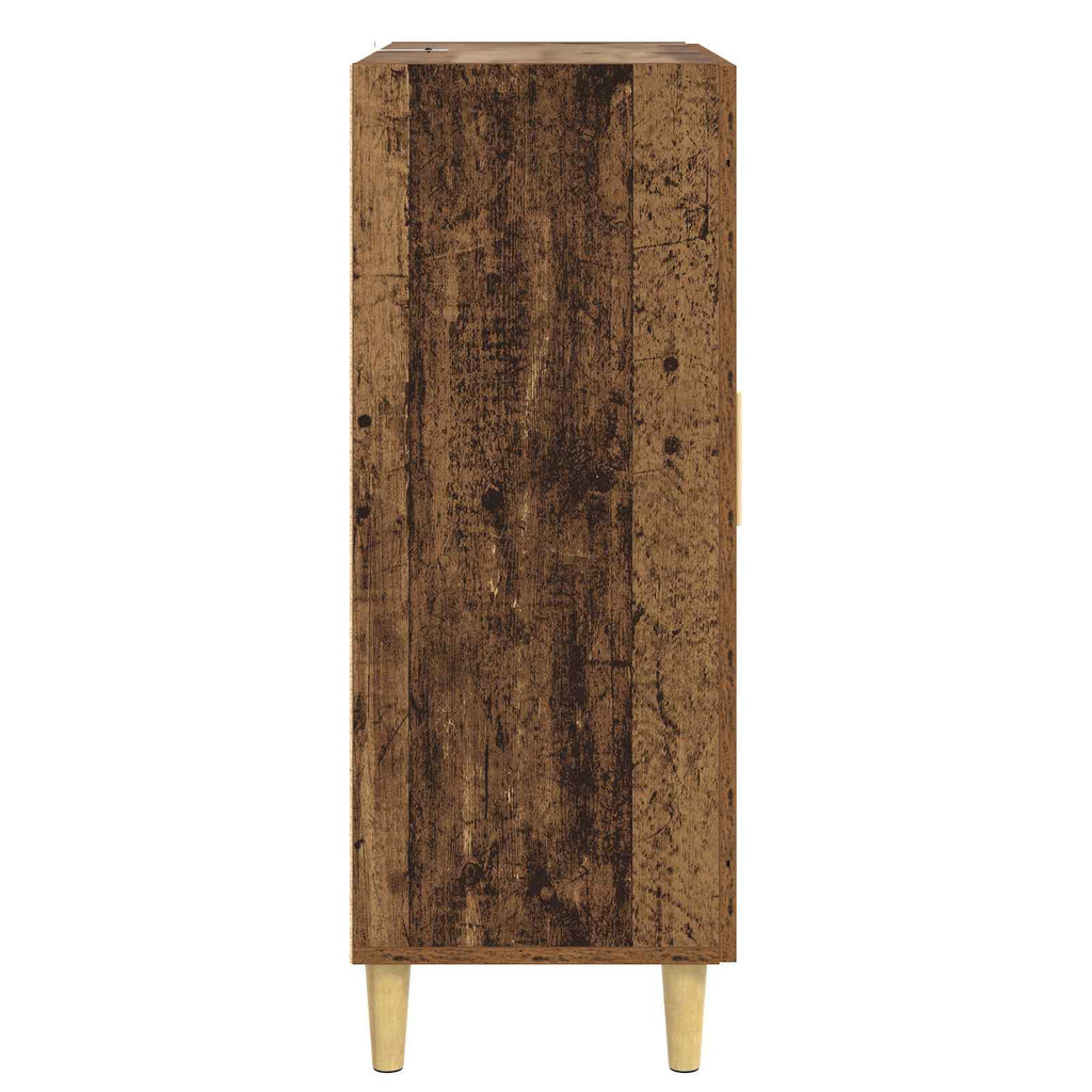 Sideboard Gammalt Trä 69,5 X 34 X 90 Cm Konstruerat Trä