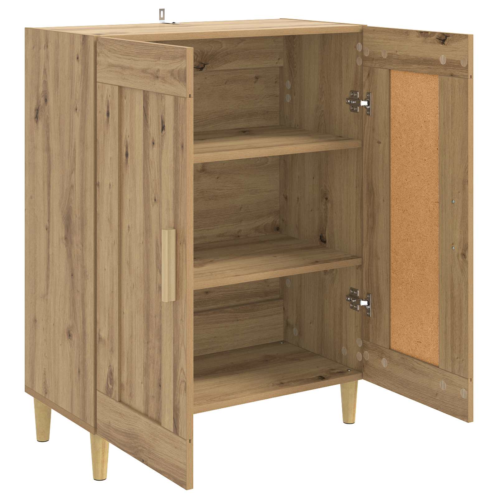Sideboard Artisan-Ek 69,5 X 34 X 90 Cm Konstruerat Trä