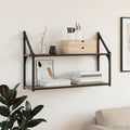 Vägg Hylla Väggmonterat Artisan-Ek 80 X 21 X 51 Cm Metall Pb