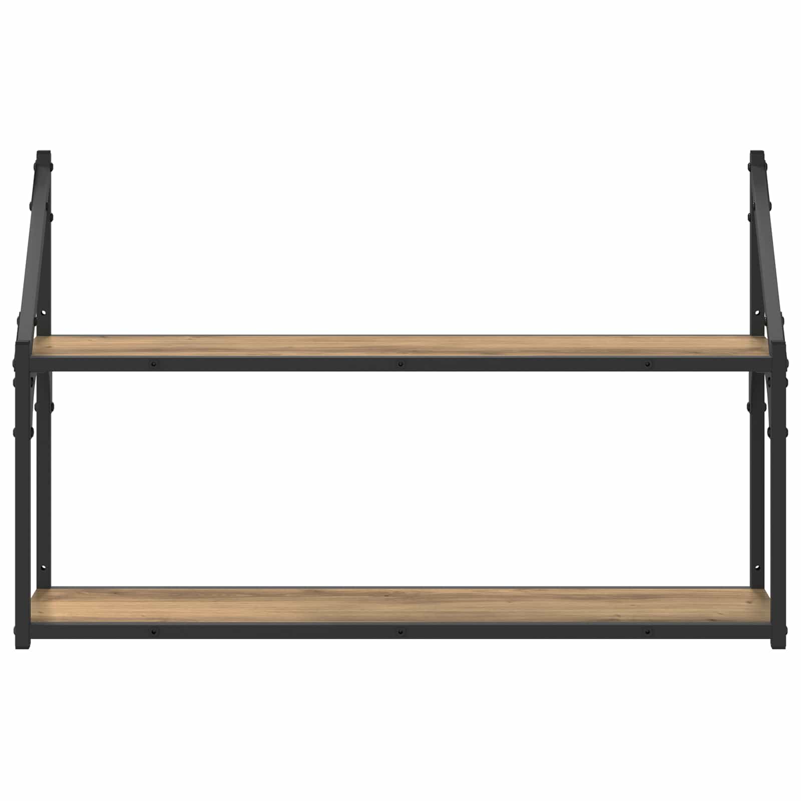 Vägg Hylla Väggmonterat Artisan-Ek 80 X 21 X 51 Cm Metall Pb