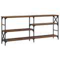 Konsolbord Gammalt Trä 180 X 29 X 76,5 Cm Metall Pb