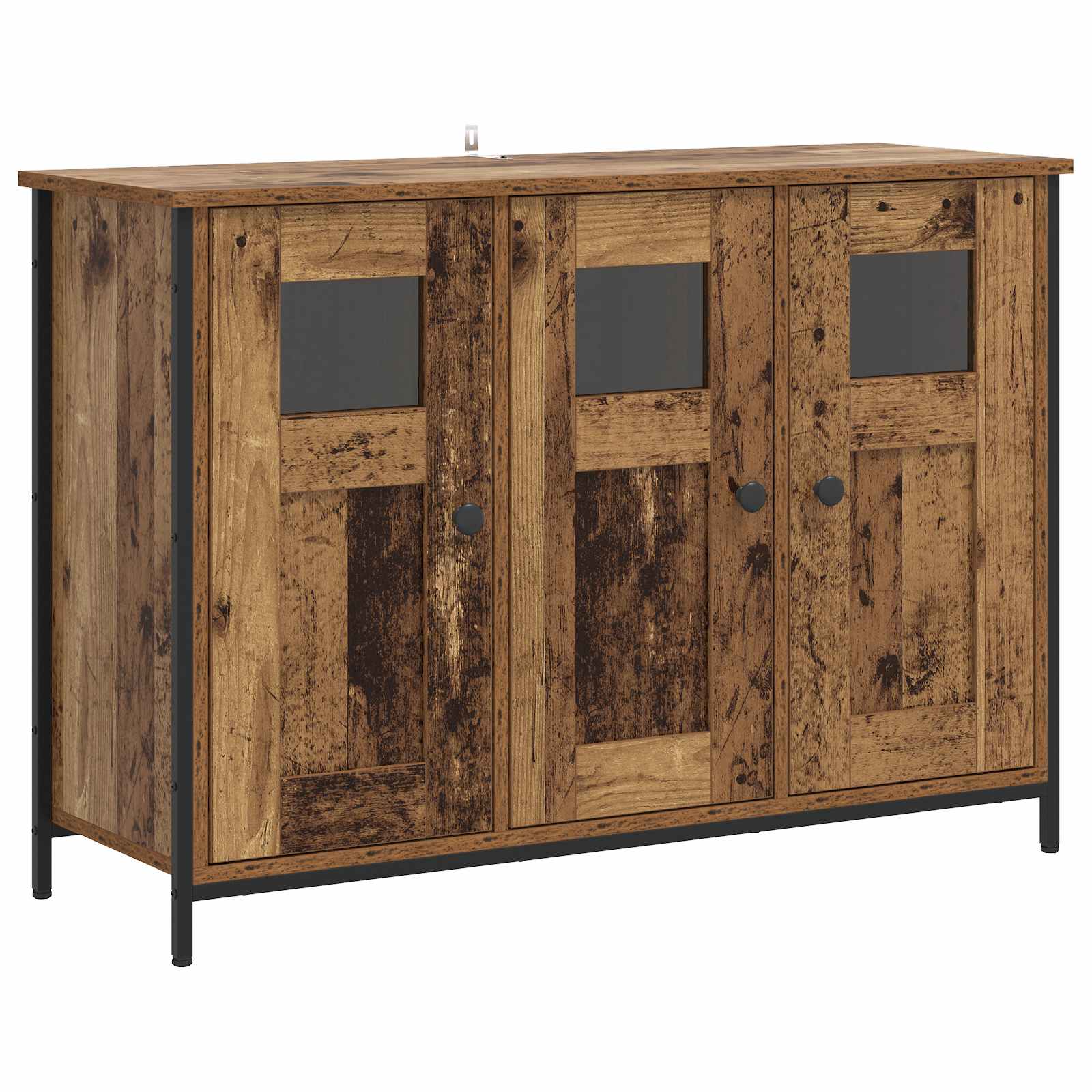 Sideboard Gammalt Trä 100 X 35 X 70 Cm Konstruerat Trä