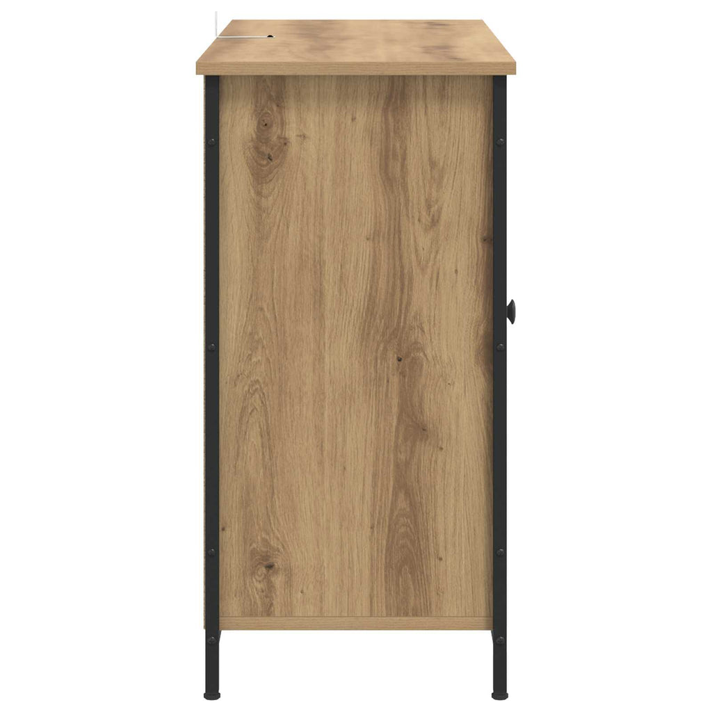 Sideboard Artisan-Ek 100 X 35 X 70 Cm Konstruerat Trä