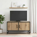 Tv-Skåp 80 X 34,5 X 40 Cm Artisan-Ek Konstruerat Trä