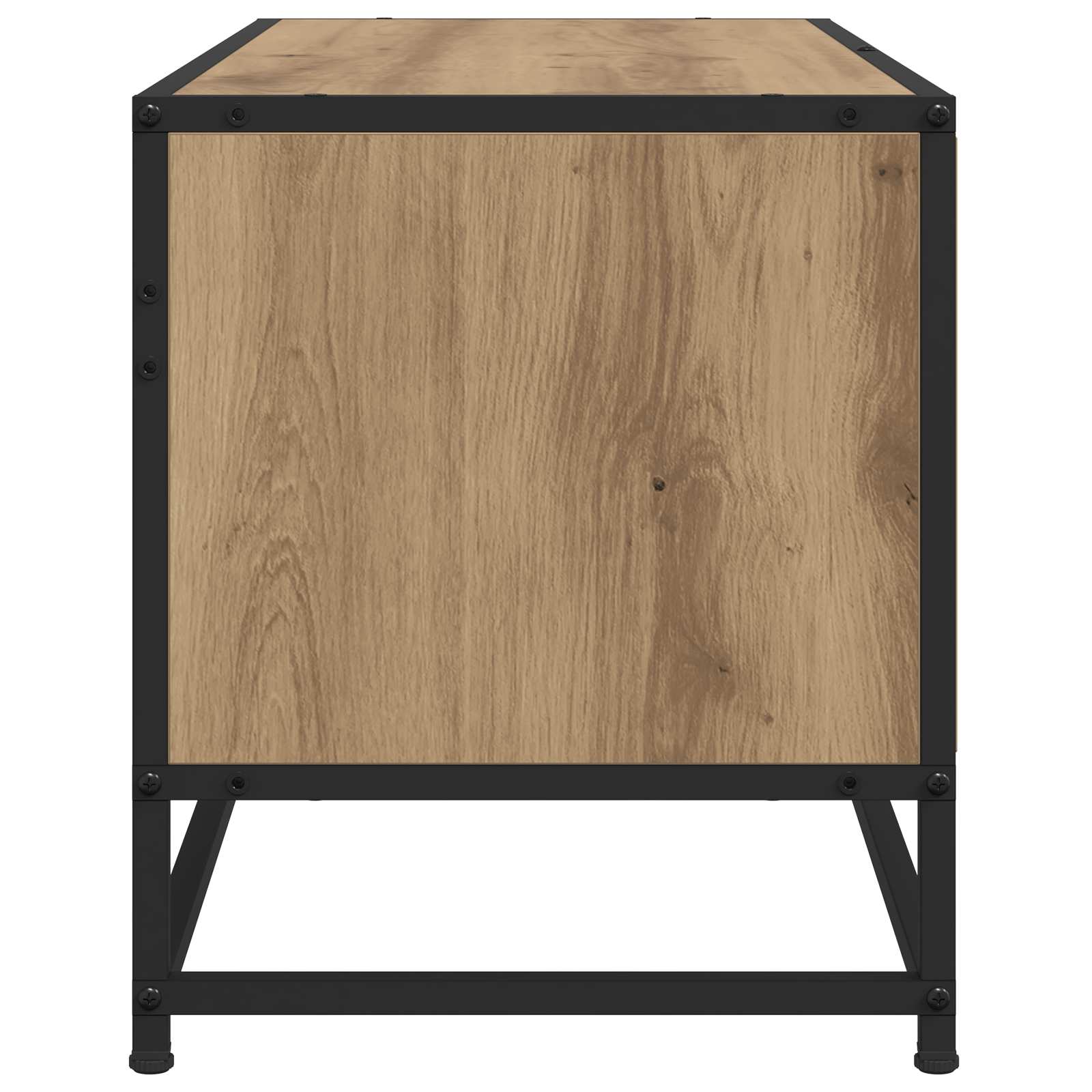 Tv-Skåp 80 X 34,5 X 40 Cm Artisan-Ek Konstruerat Trä